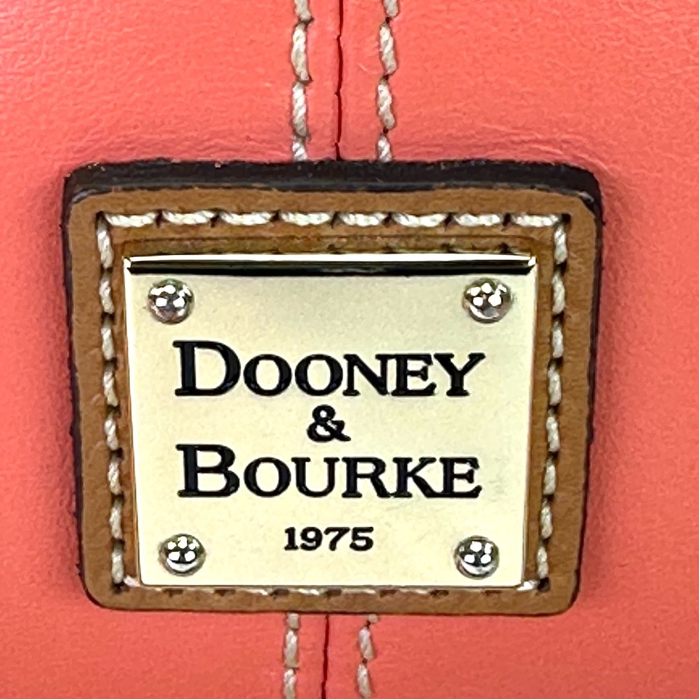 Dooney & Bourke Trixie Coral smooth leather shoulder/crossbody Convertible - Picture 3 of 14